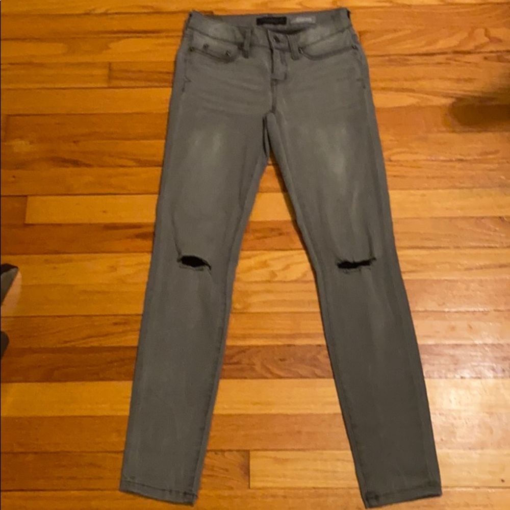 Gray Jean Jeggings
